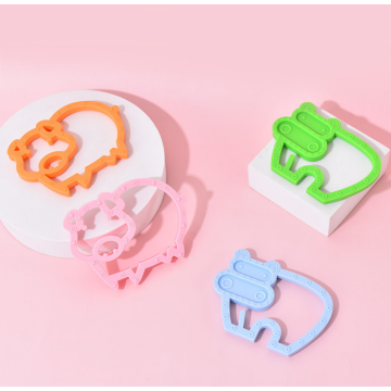 Brinquedo de silicone em forma de animal em forma de animal