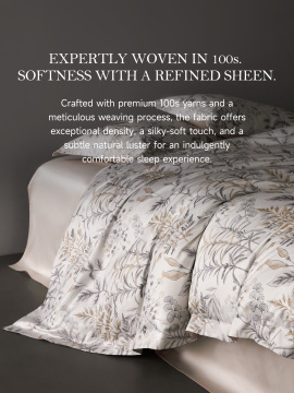100s Reactive Printed Bedding Set
