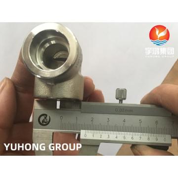 ASTM A182 F304 Stainless Steel Socket Elbow