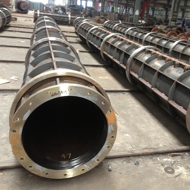 Prestressed electrical concrete spun pile machine
