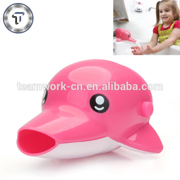 Cute baby and kids reach faucet baby tap extension diversion for washing hands