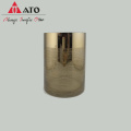 Modern Simple Ornaments Electroplated Metal Gold Vase