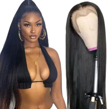 Highlight Brown Color Transparent Lace Front Human Hair Wig Brazilian Colored Human Hair Wigs for Black Women