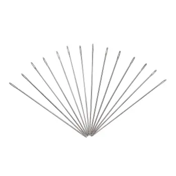 10Bags Iron Long Beading Needle for Jewelry Threading Cord Tool Bracelet Necklace Making