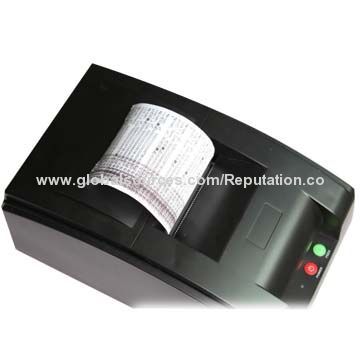 Mini-portable Receipt Printer with 1,400mAh Battery