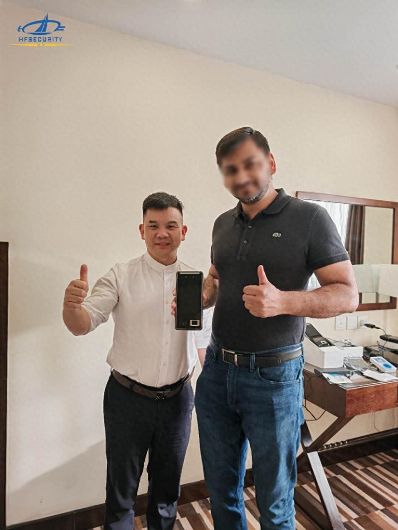 HFSecurity visits Pakistan, biometric identity authentication solutions are favored by customers