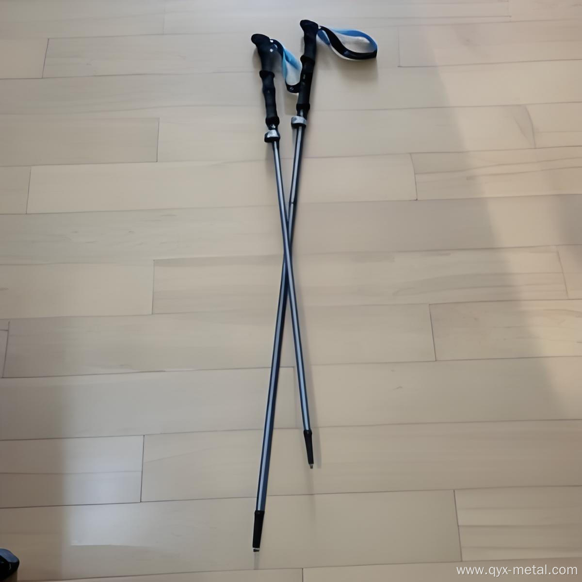 Ultralight Titanium Stretchable Trekking Poles For Hiking
