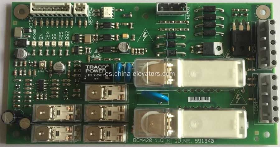 591840 SCH ****** 5400 Tapa de freno de ascensor