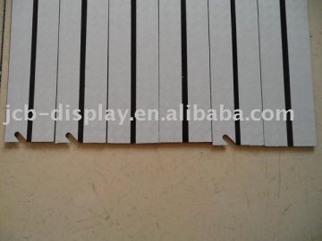 Straight Aluminum Silver display pop up