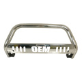 201 stainless steel U-shaped front bumper with baffle