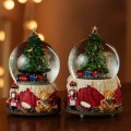 Kotak Natal Resin Crystal Ball Gift