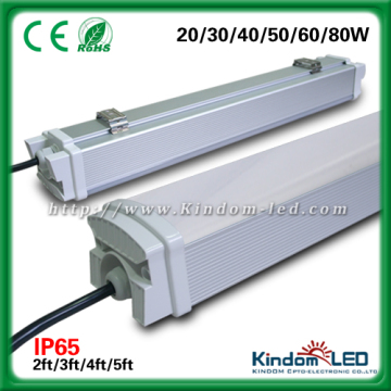 LED tri-proof batten IP65 4ft 50W