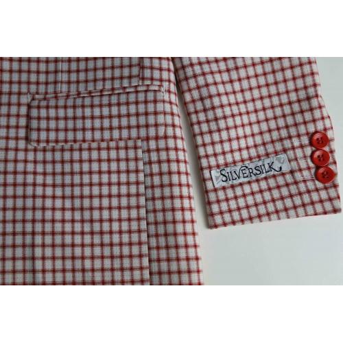 Senaste modedesign Plaid pojkar blazer