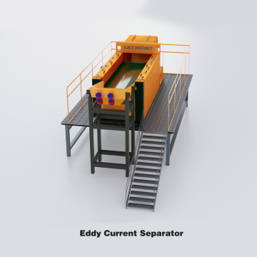 Eddy Current Separator for Non-Ferrous Metal Separation (Aluminum)