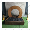 Corten Steel Metal Pool Bowl Water Feature