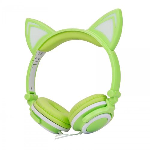 Original Linx factory wholesale Glowing cat ear headphones