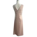 Elegant V-Neck Long Sleeveless Dress