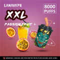 Thanh vape Lana có hình trà dùng một lần