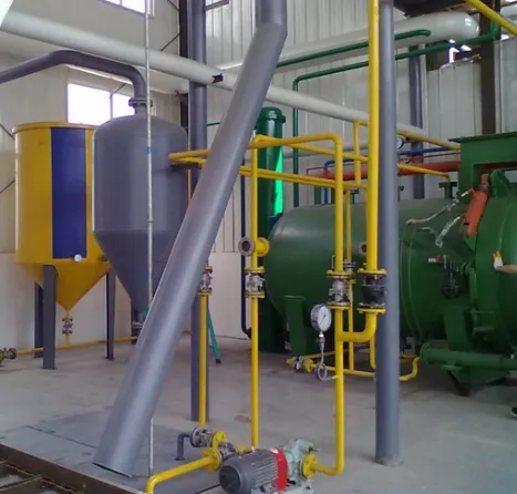 Edible oil refinery process