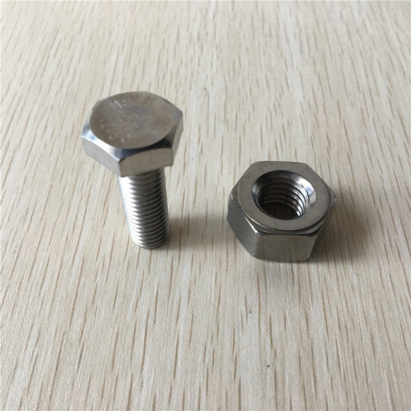 Hot Sale 316 Stainless Steel Hexagon Bolts 4