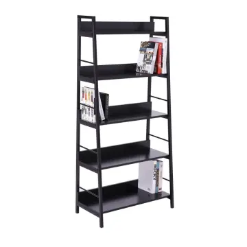 Amazon Hot Selling Industrial Ladder Steel Bookshelf