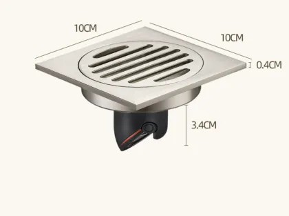 Modern Bathroom Floor Drainer for Efficient Water Drainage