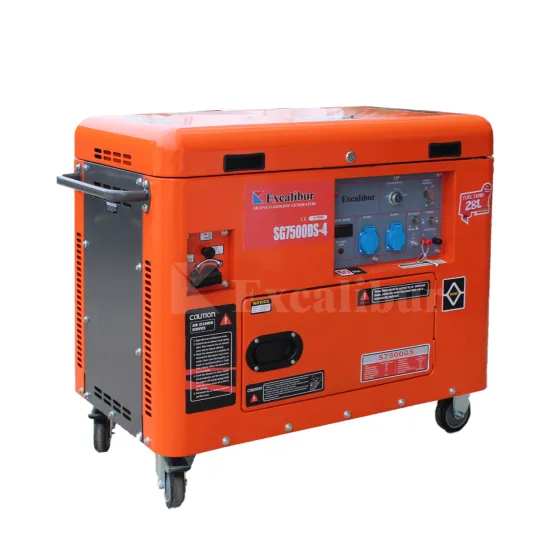 Fast Delivery Excalibur Single Phase Silent Diesel Generators 3kVA to 8kVA