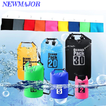 Custom Waterproof PVC Dry Bags for Beach & Sport with Logo