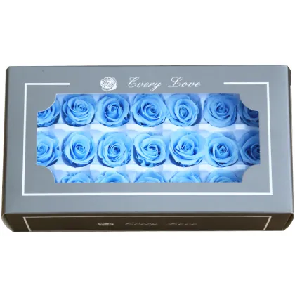 Long Lasting Natural Dried Rose Preserved Head Eternal Flower