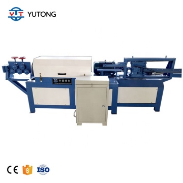 Automatic Stainless Steel Rebar Straightening and Cutting Machine