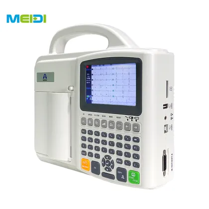 Portable 6 Channel ECG Machine for Pathological Analysis