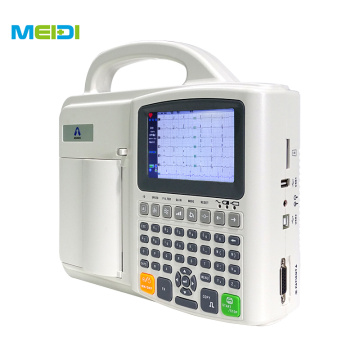 6 Channel ECG Device with Touch Screen for Accurate Pathological Diagnosis