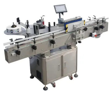 Automatic Sticker Labeling Machine for Glass Bottles, Jars, and Cans