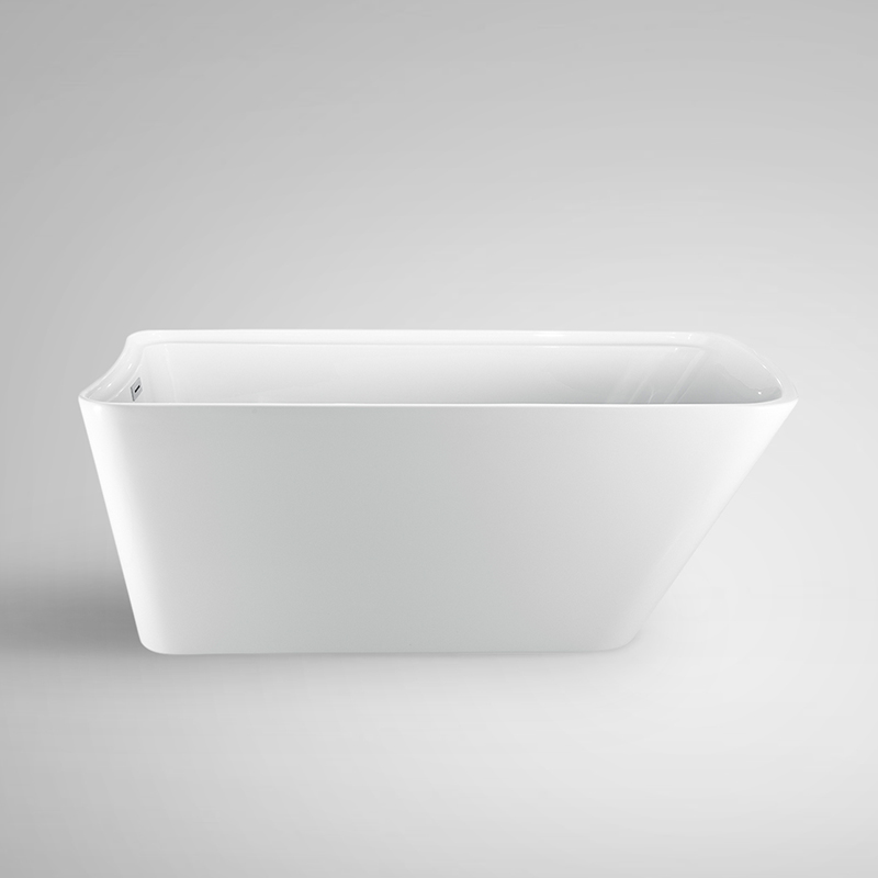 Modern Soaking Acrylic Small Deep Bathtub