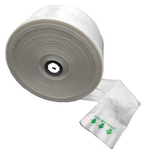 Wholesale Clear PE Vegetable Fruits and Foods Supermarket Plastic Bag on Roll for Packing Packaging