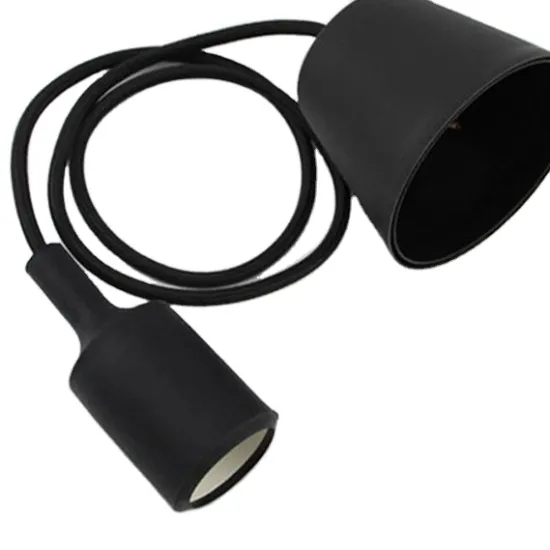 Hot Sale Colorful Plastic Silicon E27 Ceiling Lamp Holders