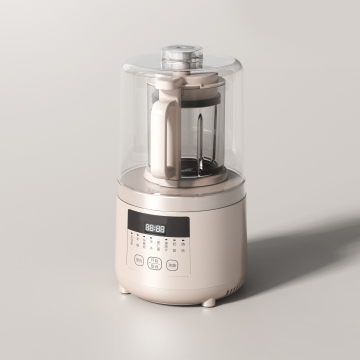 เครื่องปั่นถั่วเหลืองความเร็วสูงระดับมืออาชีพพร้อมฝาครอบกันเสียง