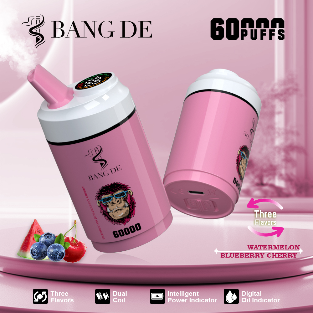 Bang DE 60000 Puffs 3 in 1 60K Vape with Triple Flavors