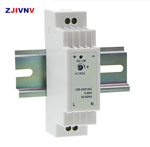 DR-15-12 /24V CE RoHS Certificated 15W Din Rail Switching Power Supply For Industry dr-15w 12v