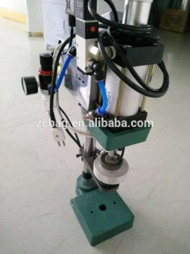 coffee bean packaging bag with semi-automatic Air Valve one way degassing coffee valve Mounting machinery