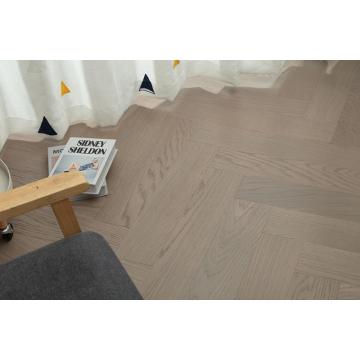 Ins Stil Gri Oak Herringbone Mühendislik Zeminler