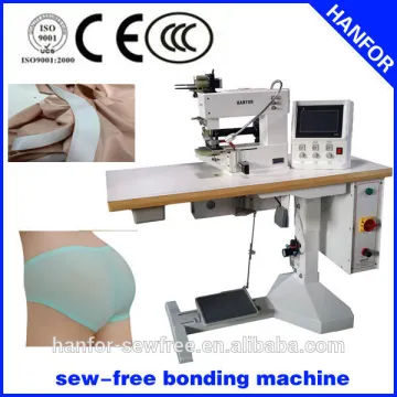shanghai hanfor sew free machine hot air welding and bonding machine for seamless underpans