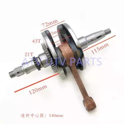 Crankshaft for Linhai 500 ATV Engine Scooter Go Kart Buggy Motorcycle Automobile Moped