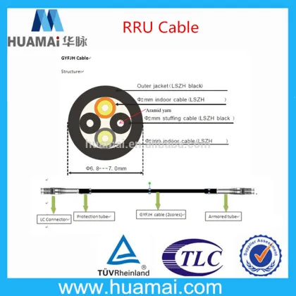 HM-1998-08 Huamai RRU fiber optic cable price per meter,optic cable,optical fiber cable price