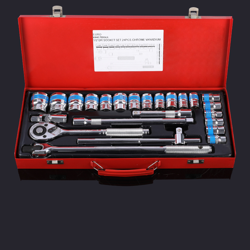 24PCS drive socket set