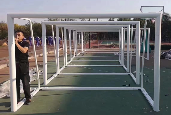 White Color Futsal Goals with Nets