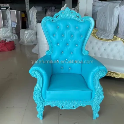 Wholesale Cheap Wedding Throne Chairs: Chesterfield Queen Anne High Back Wing Chairs