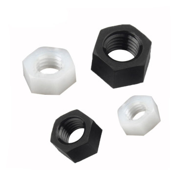 Wholesale DIN 934 Plastic Polyamide (Nylon) PA66 Hex Nuts - High-Quality Plastic Hardware for Industrial Applications