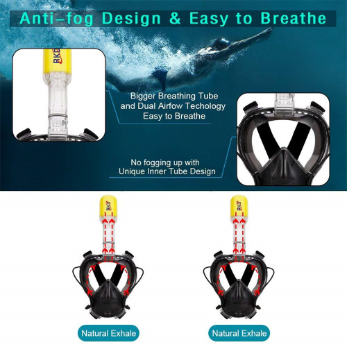 Hot selling snorkel best full face mask diving