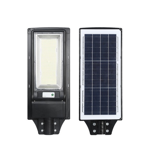 Luz de rua solar IP65 com sensor de movimento integrado para exterior